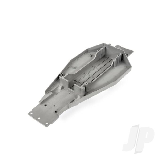 Traxxas Lower Chassis (Grey) (166Mm Long Battery Compartment) (Fits Both Flat And Hump Style Battery Packs) (TRX3722R) Traxxas Lower Chassis (Grey) (166Mm Long Battery Compartment) (Fits Both Flat And Hump Style Battery Packs) (TRX3722R)