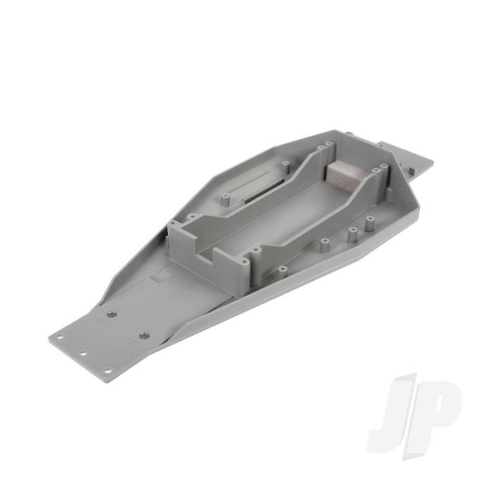 Traxxas Lower Chassis (Gray) (166Mm Long Battery Compartment) (Fits Both Flat And Hump Style Battery Packs) (Use Only With #3725R Esc Mounting Plate) (TRX3728A) Traxxas Lower Chassis (Gray) (166Mm Long Battery Compartment) (Fits Both Flat And Hump Style Battery Packs) (Use Only With #3725R Esc Mounting Plate) (TRX3728A)
