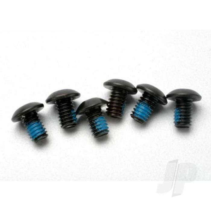 Traxxas Screws, 4X6Mm Button-Head Machine (Hex Drive) ( With Threadlock) (6 Pcs) (TRX3939) Traxxas Screws, 4X6Mm Button-Head Machine (Hex Drive) ( With Threadlock) (6 Pcs) (TRX3939)