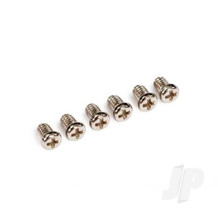 Traxxas Low Speed Spray Bar Screws, 2X4Mm Roundhead Machine Screws (6 Pcs) (TRX4051) Traxxas Low Speed Spray Bar Screws, 2X4Mm Roundhead Machine Screws (6 Pcs) (TRX4051)