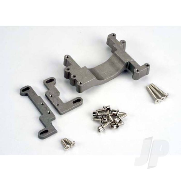 Traxxas Engine Mount, 2 Piece, Aluminium ( With Screws) (N. Stampede) (TRX4160)