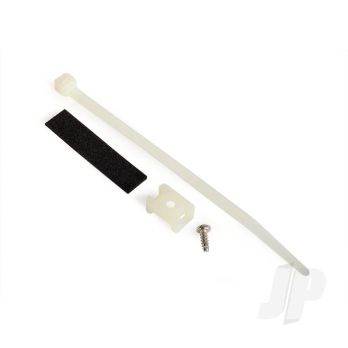 Traxxas Attachment Bracket, Plug / Foam Tape / Tie Wrap / 3X10Mm Wst Screw (Old Style, Replace With 4132) (TRX4577) Traxxas Attachment Bracket, Plug / Foam Tape / Tie Wrap / 3X10Mm Wst Screw (Old Style, Replace With 4132) (TRX4577)