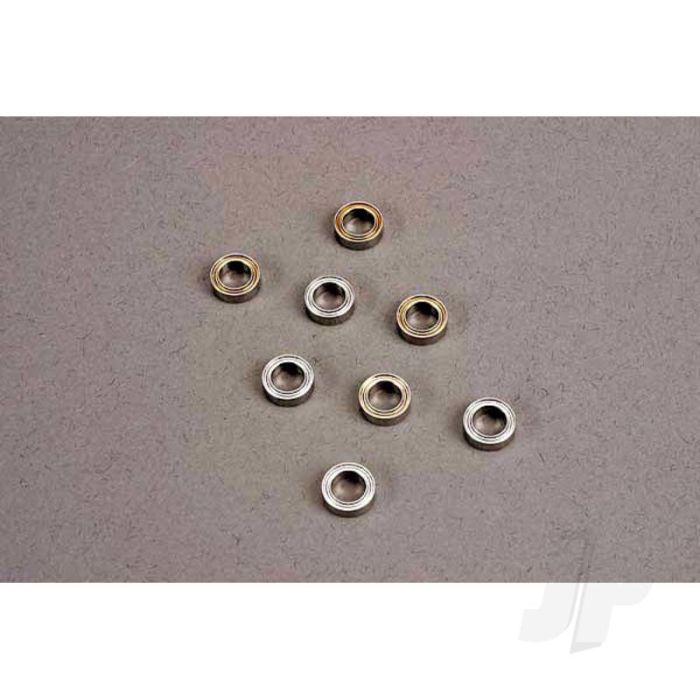 Traxxas Ball Bearings (5X8X2.5Mm) (8 Pcs) (For Wheels Only) (TRX4606) Traxxas Ball Bearings (5X8X2.5Mm) (8 Pcs) (For Wheels Only) (TRX4606)