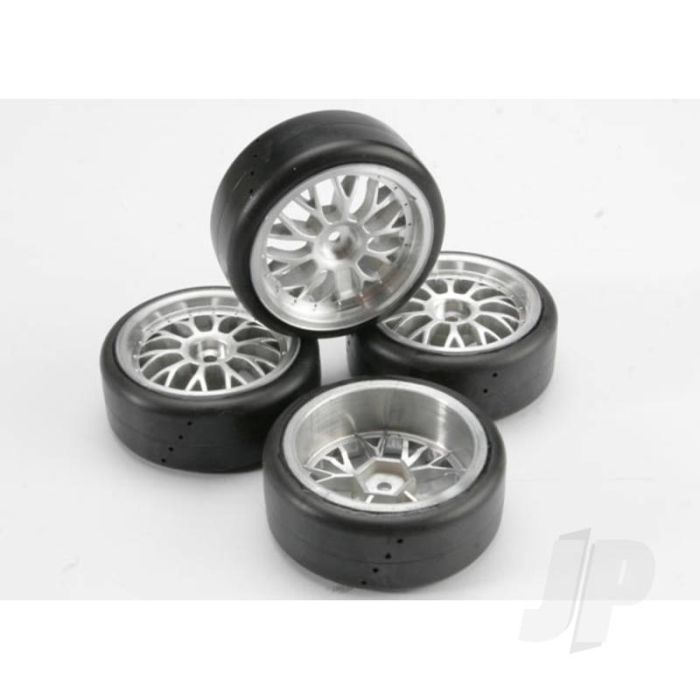 Traxxas Tyres, Pro-Trax On-Road (2 Left, 2 Right) (TRX4873) Traxxas Tyres, Pro-Trax On-Road (2 Left, 2 Right) (TRX4873)