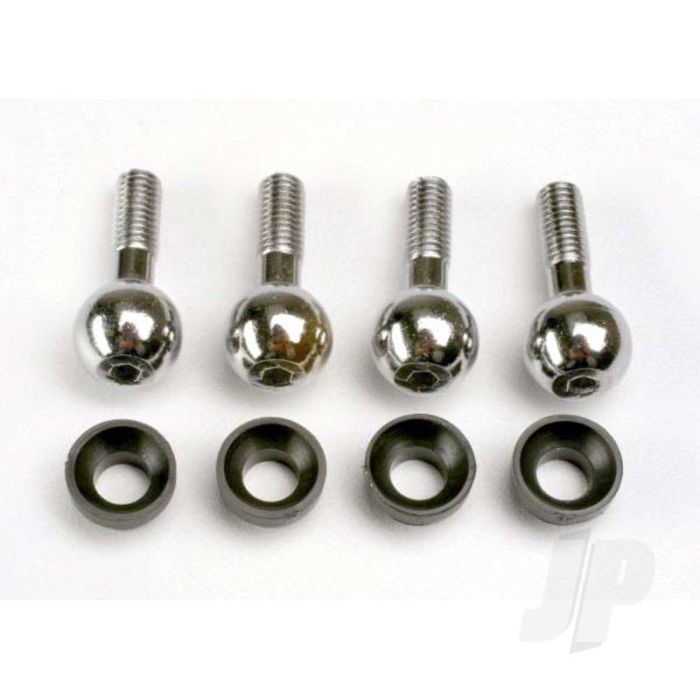 Traxxas Pivot Balls (4 Pcs) / Pivot Ball Cap Bushings (4 Pcs) (TRX4933) Traxxas Pivot Balls (4 Pcs) / Pivot Ball Cap Bushings (4 Pcs) (TRX4933)