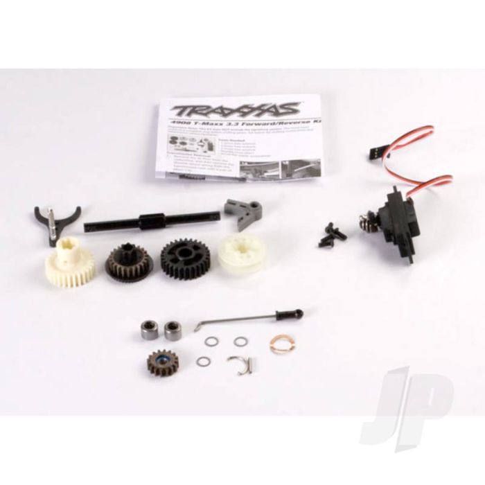 Traxxas Reverse Installation Kit (Includes All Components To Add Mechanical Reverse (No Optidrive) To T-Maxx 3.3) (Includes 2060 Sub-Micro Servo) (TRX4995X) Traxxas Reverse Installation Kit (Includes All Components To Add Mechanical Reverse (No Optidrive) To T-Maxx 3.3) (Includes 2060 Sub-Micro Servo) (TRX4995X)