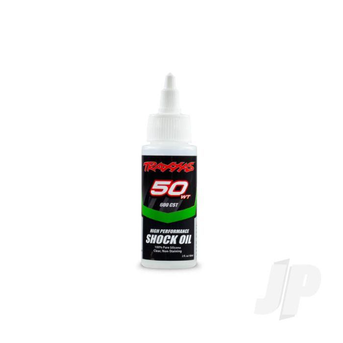 Traxxas Oil, Shock (50 Wt, 600 Cst, 60Cc) (Silicone) (TRX5034) Traxxas Oil, Shock (50 Wt, 600 Cst, 60Cc) (Silicone) (TRX5034)