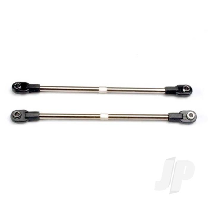 Traxxas Turnbuckles, 106Mm (Front Tie Rods) (2 Pcs) (Includes Installed Rod Ends And Hollow Ball Connectors) (TRX5138) Traxxas Turnbuckles, 106Mm (Front Tie Rods) (2 Pcs) (Includes Installed Rod Ends And Hollow Ball Connectors) (TRX5138)
