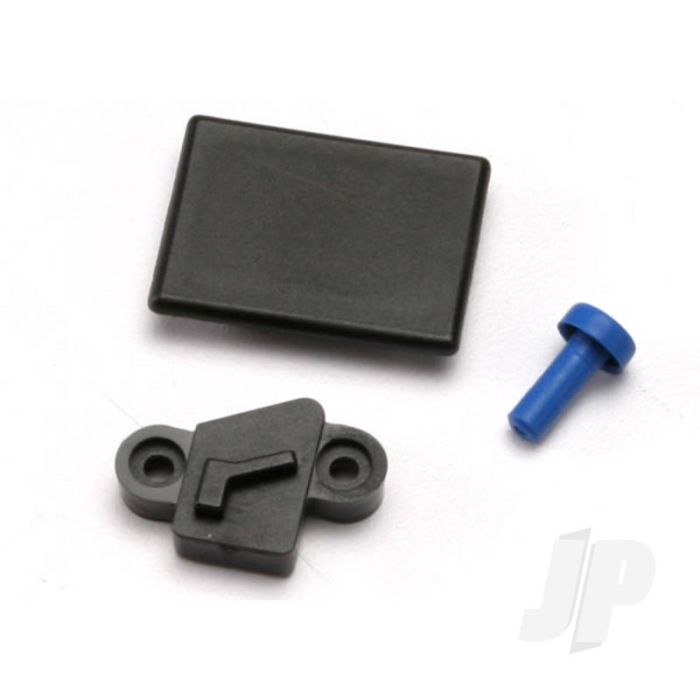 Traxxas Cover Plates And Seals, Forward Only Conversion (Revo) (Optidrive Blank-Out Plate, Optidrive Sensor Cover, Shift Fork Cover) (TRX5157) Traxxas Cover Plates And Seals, Forward Only Conversion (Revo) (Optidrive Blank-Out Plate, Optidrive Sensor Cover, Shift Fork Cover) (TRX5157)