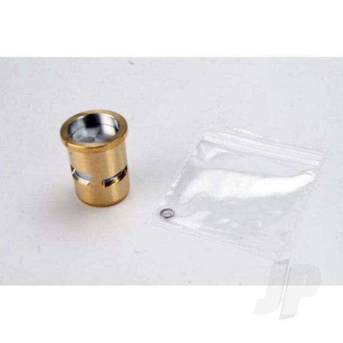 Traxxas Piston / Sleeve (Matched Set), Wrist Pin Clips (2 Pcs) (Trx 3.3) (TRX5290) Traxxas Piston / Sleeve (Matched Set), Wrist Pin Clips (2 Pcs) (Trx 3.3) (TRX5290)
