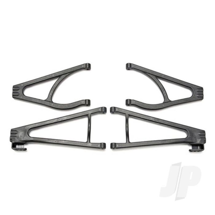 Traxxas Suspension Arm Set, Adjustable Wheelbase (Lengthens Wheelbase 10Mm Or 19Mm) (Suspension Arm Upper (2 Pcs) / Suspension Arm Lower (2 Pcs) / Bumper Mount Spacers (2 Pcs) / 4X16Bcs (2 Pcs)) (TRX5333R) Traxxas Suspension Arm Set, Adjustable Wheelbase (Lengthens Wheelbase 10Mm Or 19Mm) (Suspension Arm Upper (2 Pcs) / Suspension Arm Lower (2 Pcs) / Bumper Mount Spacers (2 Pcs) / 4X16Bcs (2 Pcs)) (TRX5333R)