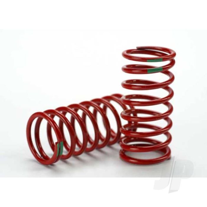 Traxxas Spring, Shock (Red) (Gtr) (3.5 Rate Green) (1 Pair) (TRX5438) Traxxas Spring, Shock (Red) (Gtr) (3.5 Rate Green) (1 Pair) (TRX5438)