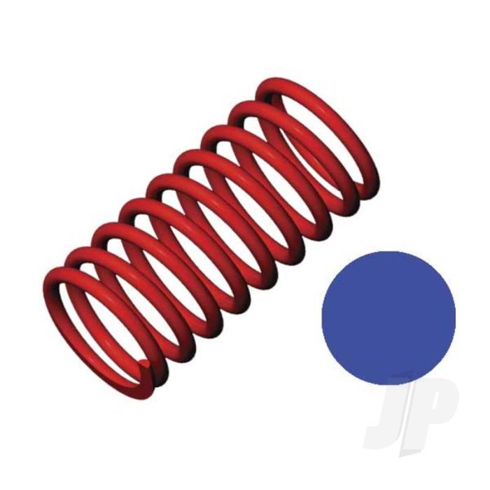 Traxxas Spring, Shock (Red) (Gtr) (5.9 Rate Blue) (Std. Rear 120Mm) (1 Pair) (TRX5444) Traxxas Spring, Shock (Red) (Gtr) (5.9 Rate Blue) (Std. Rear 120Mm) (1 Pair) (TRX5444)