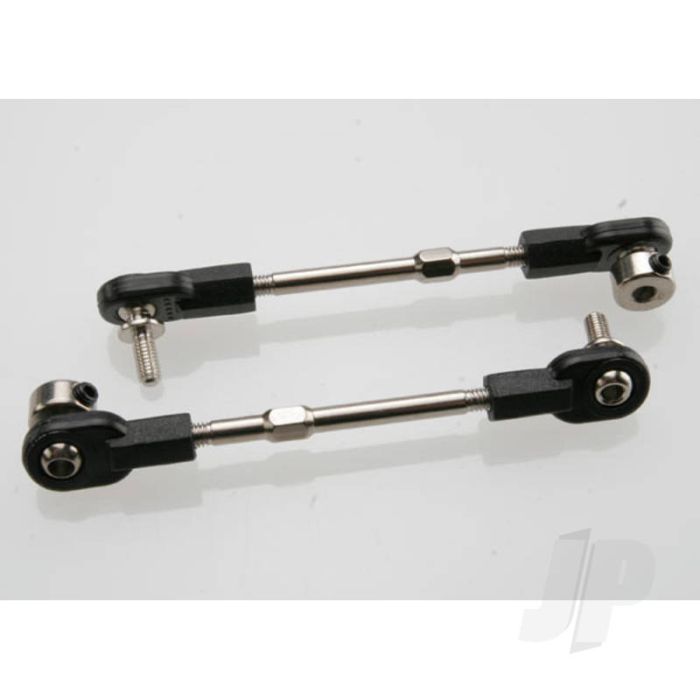 Traxxas Linkage, Rear Sway Bar (Revo / Slayer) (3X50Mm Turnbuckle) (2 Pcs) (Assembled With Rod Ends, Hollow Balls And Ball Stud) (TRX5497) Traxxas Linkage, Rear Sway Bar (Revo / Slayer) (3X50Mm Turnbuckle) (2 Pcs) (Assembled With Rod Ends, Hollow Balls And Ball Stud) (TRX5497)