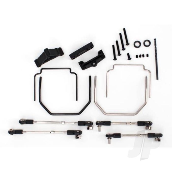 Traxxas Sway Bar Kit, Revo (Front And Rear) (Includes Thick And Thin Sway Bars And Adjustable Linkage) (Requires Part #5411 To Install Rear Bumper) (TRX5498) Traxxas Sway Bar Kit, Revo (Front And Rear) (Includes Thick And Thin Sway Bars And Adjustable Linkage) (Requires Part #5411 To Install Rear Bumper) (TRX5498)