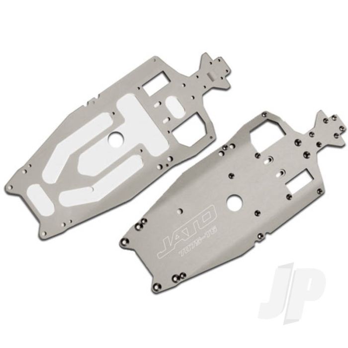 Traxxas Chassis, 7075-T6 Aluminium (3Mm) (Titanium-Anodised) (Machined, Lighter Than Stock) / Adhesive Foam Pad (1Pc) (TRX5522X) Traxxas Chassis, 7075-T6 Aluminium (3Mm) (Titanium-Anodised) (Machined, Lighter Than Stock) / Adhesive Foam Pad (1Pc) (TRX5522X)