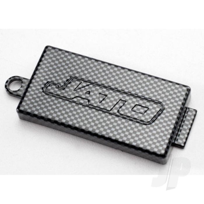 Traxxas Receiver Cover (Chassis Top Plate), Exo-Carbon Finish (Jato) (TRX5524G) Traxxas Receiver Cover (Chassis Top Plate), Exo-Carbon Finish (Jato) (TRX5524G)