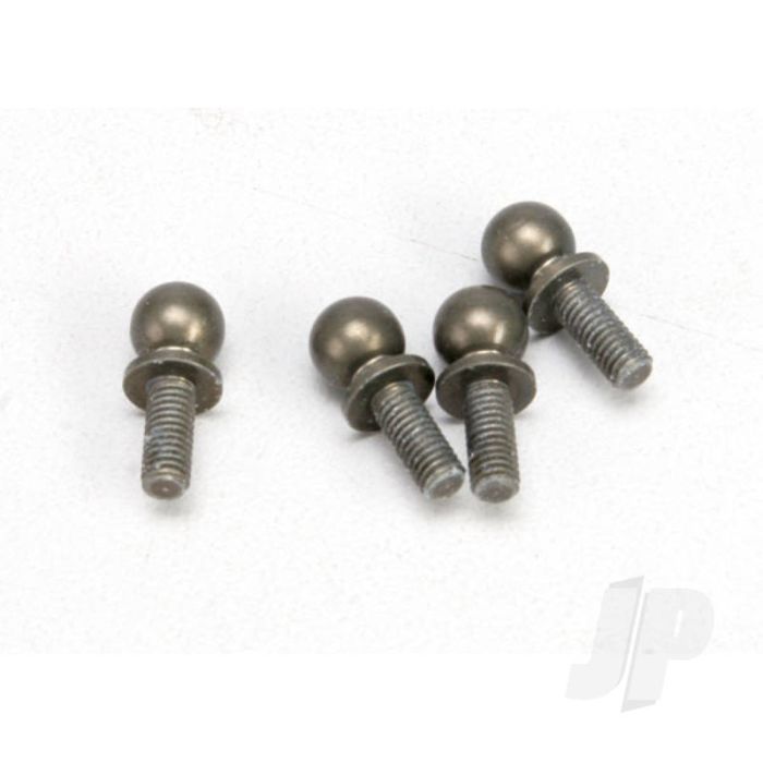 Traxxas Ball Studs, Aluminium, Hard-Anodised, Ptfe-Coated (4 Pcs) (Use For Inner Camber Link Mounting) (TRX5529X) Traxxas Ball Studs, Aluminium, Hard-Anodised, Ptfe-Coated (4 Pcs) (Use For Inner Camber Link Mounting) (TRX5529X)