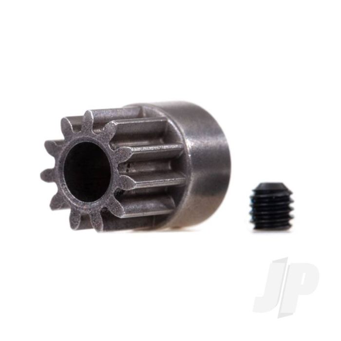 Traxxas Gear, 11-T Pinion (0.8 Metric Pitch, Compatible With 32-Pitch) (Fits 5Mm Shaft) / Set Screw (TRX5641) Traxxas Gear, 11-T Pinion (0.8 Metric Pitch, Compatible With 32-Pitch) (Fits 5Mm Shaft) / Set Screw (TRX5641)
