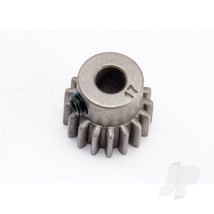 Traxxas 17-T Pinion Gear (0.8 Metric Pitch, Compatible With 32-Pitch) Set (Fits 5Mm Shaft) (TRX5643) Traxxas 17-T Pinion Gear (0.8 Metric Pitch, Compatible With 32-Pitch) Set (Fits 5Mm Shaft) (TRX5643)