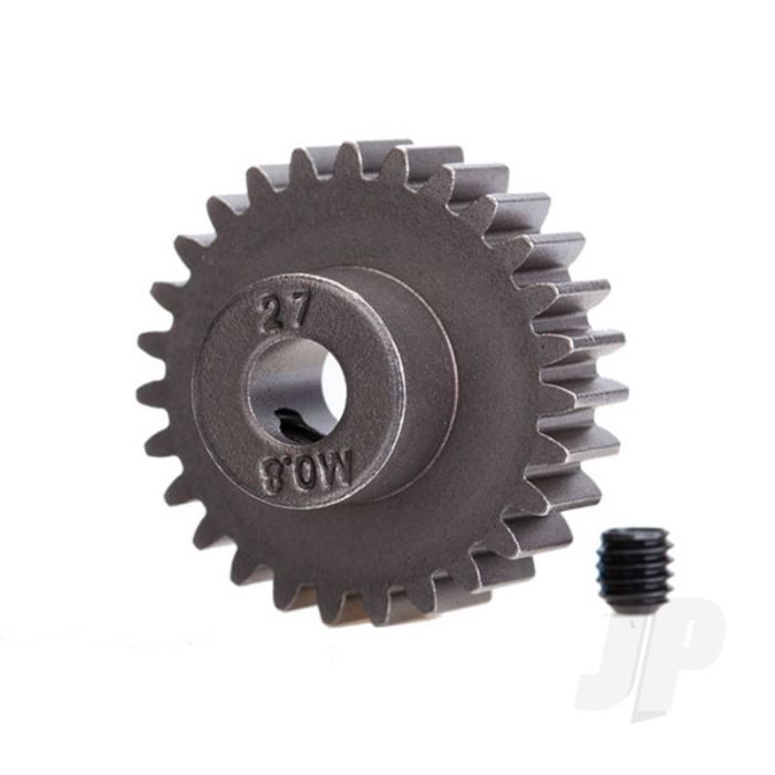 Traxxas 27-T Pinion Gear (0.8 Metric Pitch) Set (Fits 5Mm Shaft) (TRX5647) Traxxas 27-T Pinion Gear (0.8 Metric Pitch) Set (Fits 5Mm Shaft) (TRX5647)