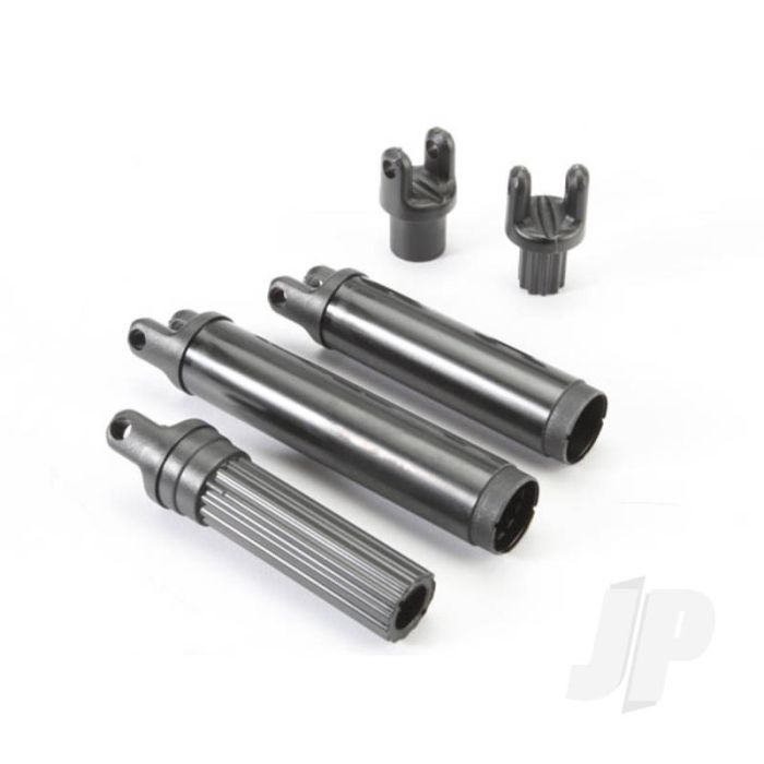 Traxxas Half Shafts, Centre (Internal Splined (3 Pcs) / External Splined (2 Pcs)) (Plastic Parts Only) (TRX5650) Traxxas Half Shafts, Centre (Internal Splined (3 Pcs) / External Splined (2 Pcs)) (Plastic Parts Only) (TRX5650)