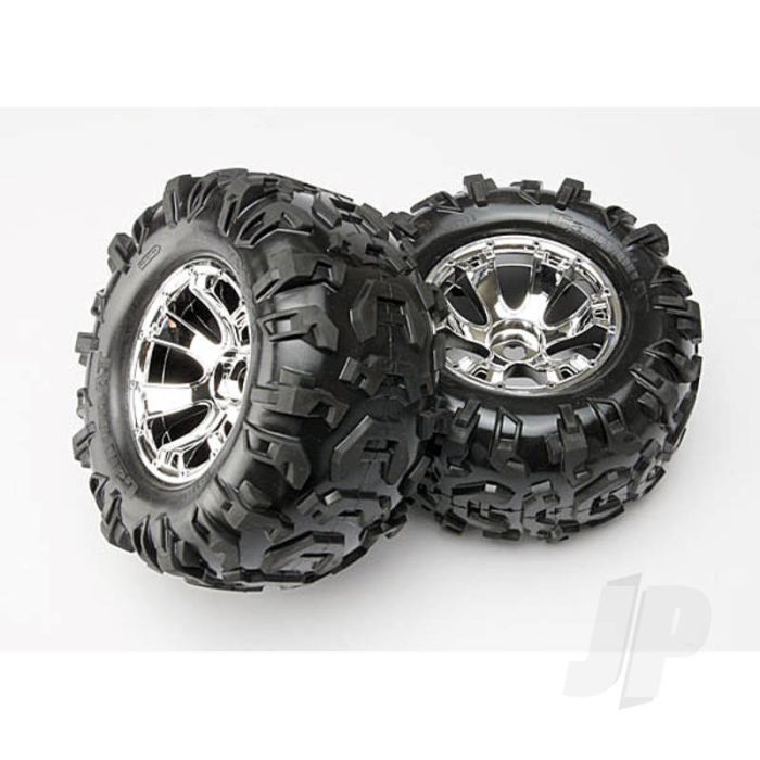 Traxxas Tyres And Wheels, Assembled Glued Canyon At Tyres (2 Pcs) (TRX5673) Traxxas Tyres And Wheels, Assembled Glued Canyon At Tyres (2 Pcs) (TRX5673)