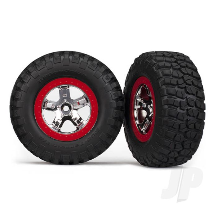 Traxxas Tyres And Wheels, Assembled Glued Bfgoodrich Mud-Terrain T / A Km2 Tyres (2 Pcs) (TRX5869) Traxxas Tyres And Wheels, Assembled Glued Bfgoodrich Mud-Terrain T / A Km2 Tyres (2 Pcs) (TRX5869)