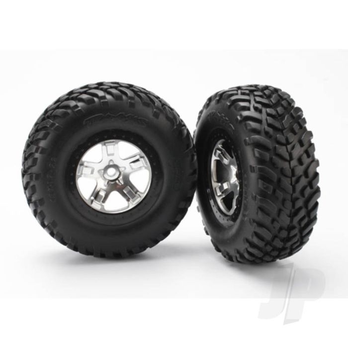 Traxxas Tyres And Wheels, Assembled Glued Sct Off-Road Racing Tyres (2 Pcs) (TRX5873X) Traxxas Tyres And Wheels, Assembled Glued Sct Off-Road Racing Tyres (2 Pcs) (TRX5873X)