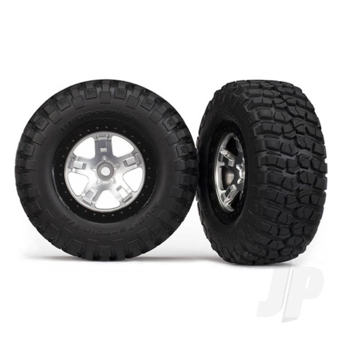 Traxxas Tyres And Wheels, Assembled Glued Bfgoodrich Mud-Terrain T / A Km2 Tyres (2 Pcs) (TRX5878) Traxxas Tyres And Wheels, Assembled Glued Bfgoodrich Mud-Terrain T / A Km2 Tyres (2 Pcs) (TRX5878)
