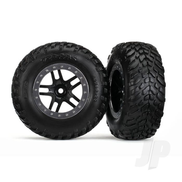 Traxxas Tyres And Wheels, Assembled Glued Sct Off-Road Racing Tyres (2 Pcs) (TRX5889R) Traxxas Tyres And Wheels, Assembled Glued Sct Off-Road Racing Tyres (2 Pcs) (TRX5889R)