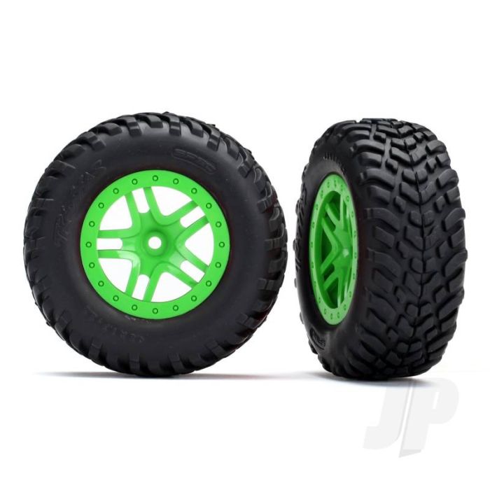 Traxxas Tyres And Wheels, Assembled Glued Sct Off-Road Racing Tyres (2 Pcs) (TRX5892G) Traxxas Tyres And Wheels, Assembled Glued Sct Off-Road Racing Tyres (2 Pcs) (TRX5892G)