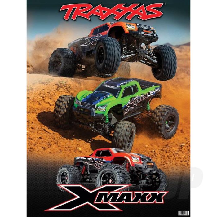 Traxxas X-Maxx Orange 36X48 Window Graphics (TRX61884)