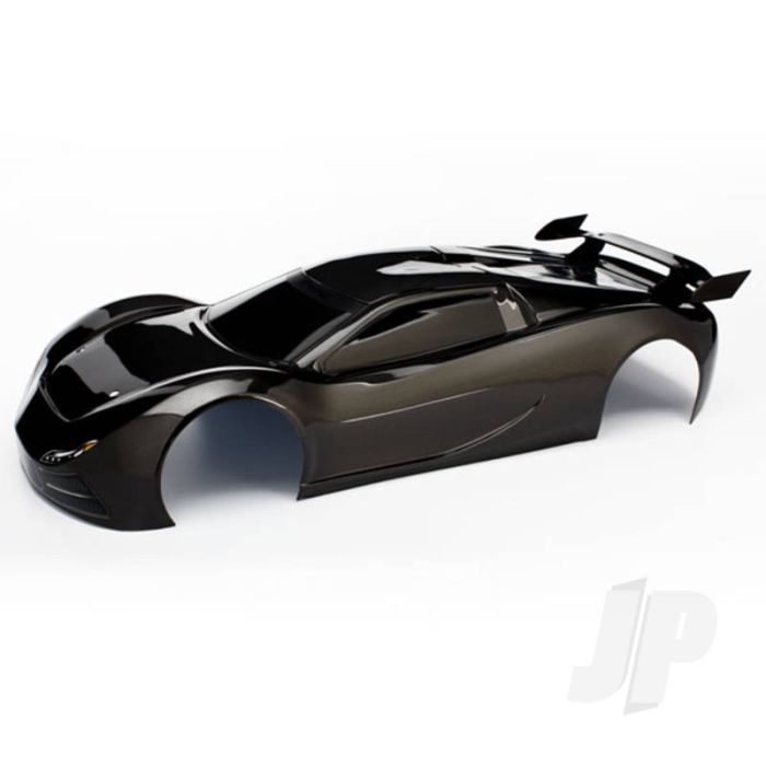Traxxas Body, Xo-1, Black (Painted, Decals Applied, Assembled With Wing) (TRX6411X) Traxxas Body, Xo-1, Black (Painted, Decals Applied, Assembled With Wing) (TRX6411X)