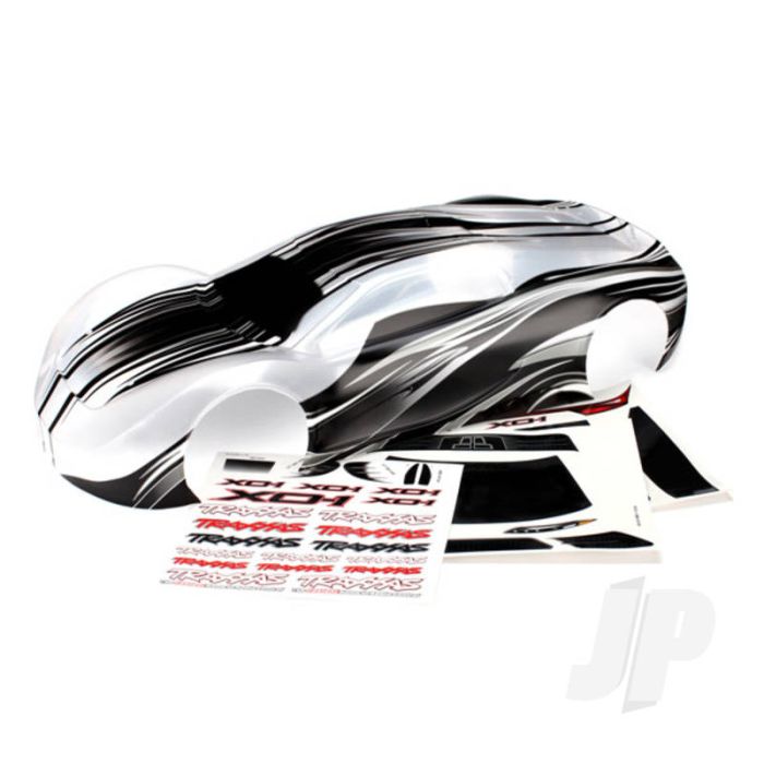 Traxxas Body, Xo-1, Prographix (Graphics Are Printed, Requires Paint & Final Colour Application) / Wing / Wing Uprights (2 Pcs) / Washers (2 Pcs) / Decals (TRX6412) Traxxas Body, Xo-1, Prographix (Graphics Are Printed, Requires Paint & Final Colour Application) / Wing / Wing Uprights (2 Pcs) / Washers (2 Pcs) / Decals (TRX6412)