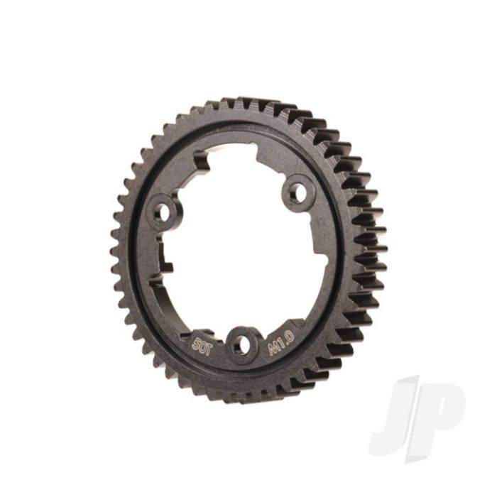 Traxxas Spur Gear, 50-Tooth, Steel (Wide Face, 1.0 Metric Pitch) (TRX6443) Traxxas Spur Gear, 50-Tooth, Steel (Wide Face, 1.0 Metric Pitch) (TRX6443)