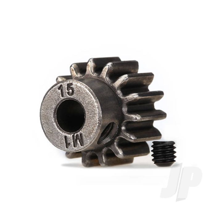 Traxxas 15-T Pinion Gear (1.0 Metric Pitch) Set (Fits 5Mm Shaft) (TRX6487X) Traxxas 15-T Pinion Gear (1.0 Metric Pitch) Set (Fits 5Mm Shaft) (TRX6487X)