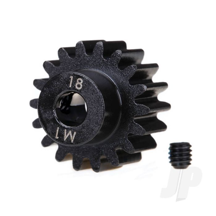 Traxxas 18-T Pinion Gear (1.0 Metric Pitch) Set (Fits 5Mm Shaft) (TRX6491R) Traxxas 18-T Pinion Gear (1.0 Metric Pitch) Set (Fits 5Mm Shaft) (TRX6491R)