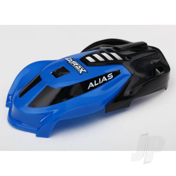 Traxxas Canopy, Alias, Blue / 1.6X5Mm Bcs (Self-Tapping) (3 Pcs) (TRX6612) Traxxas Canopy, Alias, Blue / 1.6X5Mm Bcs (Self-Tapping) (3 Pcs) (TRX6612)