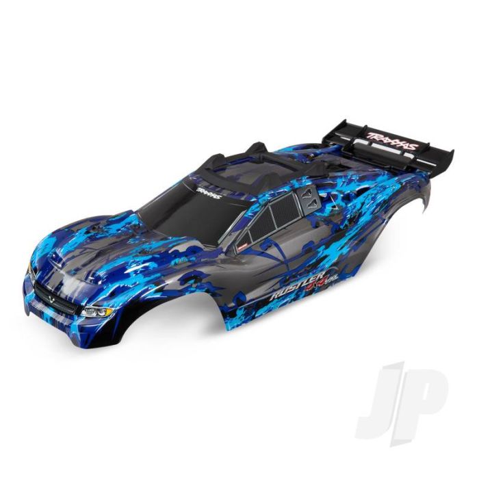 Traxxas Body, Rustler 4X4, Silver (TRX6717X) Traxxas Body, Rustler 4X4, Silver (TRX6717X)