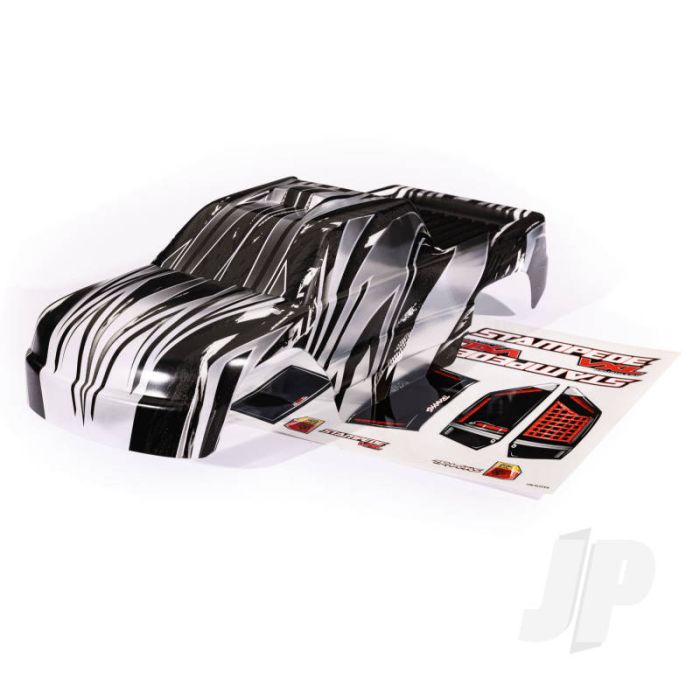 Traxxas Body, Stampede 4X4, Prographix (Graphics Are Printed, Requires Paint & Final Colour Application)/ Decal Sheet (TRX6729L) Traxxas Body, Stampede 4X4, Prographix (Graphics Are Printed, Requires Paint & Final Colour Application)/ Decal Sheet (TRX6729L)