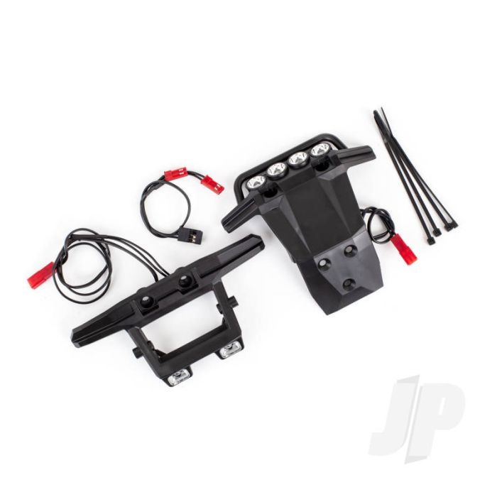 Traxxas Led Light Set, Complete (Includes Front And Rear Bumpers With Led Light Bar, Rear Led Harness, & Bec Y-Harness) (Fits 4Wd Rustlerエ) (TRX6793) Traxxas Led Light Set, Complete (Includes Front And Rear Bumpers With Led Light Bar, Rear Led Harness, & Bec Y-Harness) (Fits 4Wd Rustlerエ) (TRX6793)