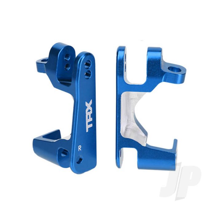Traxxas Caster Blocks (C-Hubs), 6061-T6 Aluminium (Blue-Anodised), Left & Right (TRX6832X) Traxxas Caster Blocks (C-Hubs), 6061-T6 Aluminium (Blue-Anodised), Left & Right (TRX6832X)