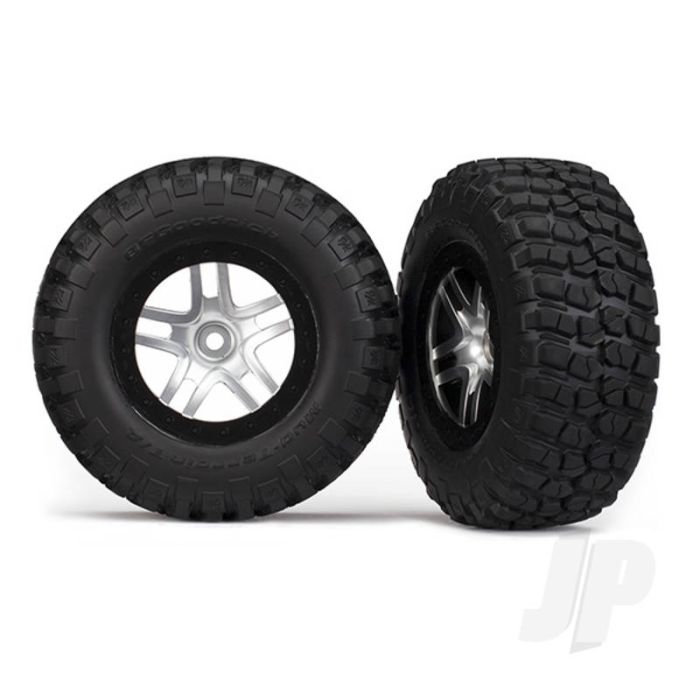 Traxxas Tyres And Wheels, Assembled Glued Bfgoodrich Mud-Terrain T / A Km2 Tyres (2 Pcs) (TRX6873) Traxxas Tyres And Wheels, Assembled Glued Bfgoodrich Mud-Terrain T / A Km2 Tyres (2 Pcs) (TRX6873)
