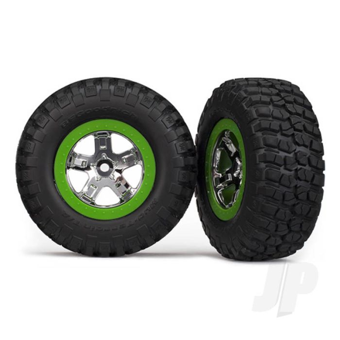 Traxxas Tyres And Wheels, Assembled Glued Bfgoodrich Mud-Terrain T / A Km2 Tyre (2 Pcs) (TRX6876) Traxxas Tyres And Wheels, Assembled Glued Bfgoodrich Mud-Terrain T / A Km2 Tyre (2 Pcs) (TRX6876)