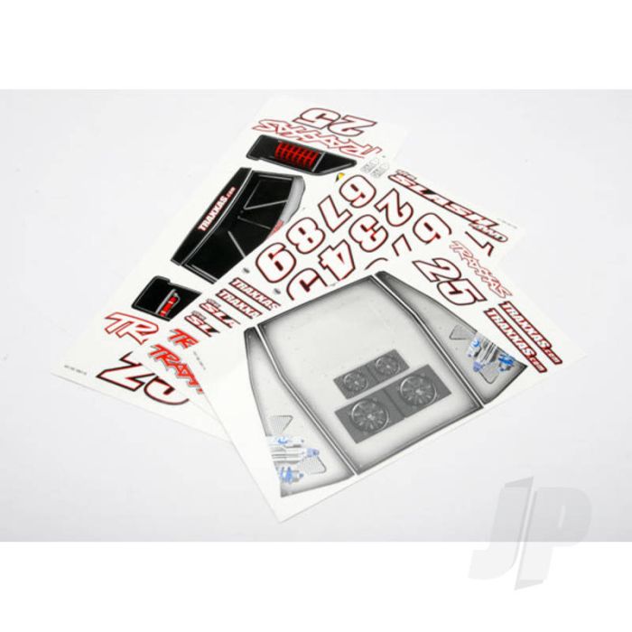 Traxxas Decal Sheets, 1:16 Slash (TRX7013) Traxxas Decal Sheets, 1:16 Slash (TRX7013)
