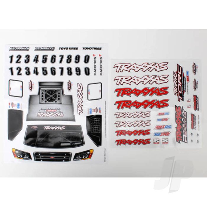 Traxxas Decal Sheets, 1:16 Slash 4Wd Team Truck (TRX7013X) Traxxas Decal Sheets, 1:16 Slash 4Wd Team Truck (TRX7013X)