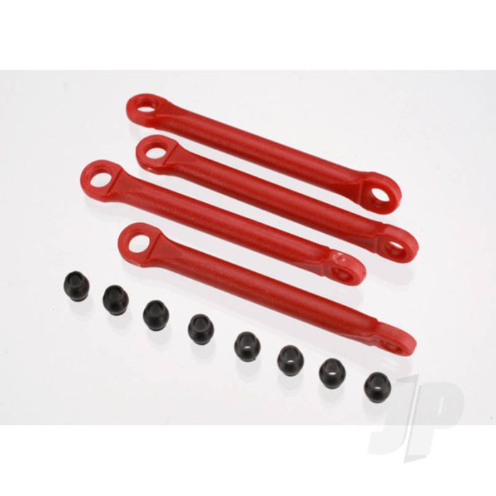 Traxxas Push Rod (Moulded Composite) (Red) (4 Pcs) / Hollow Balls (8 Pcs) (TRX7018) Traxxas Push Rod (Moulded Composite) (Red) (4 Pcs) / Hollow Balls (8 Pcs) (TRX7018)