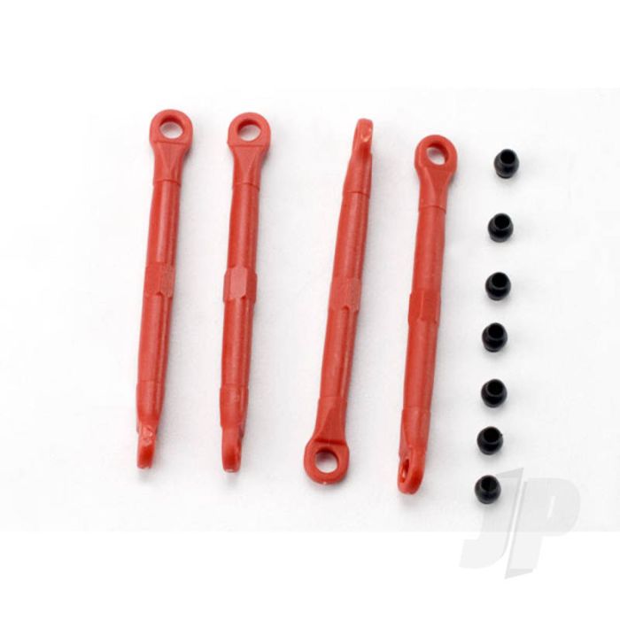 Traxxas Toe Link, Front & Rear (Moulded Composite) (Red) (4 Pcs) / Hollow Balls (8 Pcs) (TRX7038) Traxxas Toe Link, Front & Rear (Moulded Composite) (Red) (4 Pcs) / Hollow Balls (8 Pcs) (TRX7038)