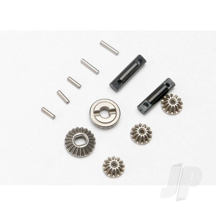 Traxxas Gear Set, Differential (Output Gears (2 Pcs) / Spider Gears (3 Pcs)) / Differential Output Shafts (2 Pcs) / 1.5X6Mm Pin (3 Pcs) / 1.5X8Mm Pin (2 Pcs) (TRX7082)